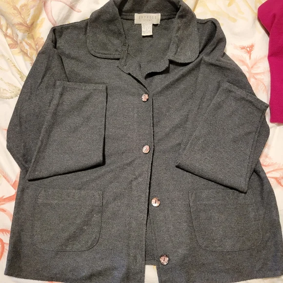 Last Call! FINAL PRICE: VTG Express, Cherokee, HonorsY2K Button-Ups (3-M, 1-L) - Picture 6 of 11